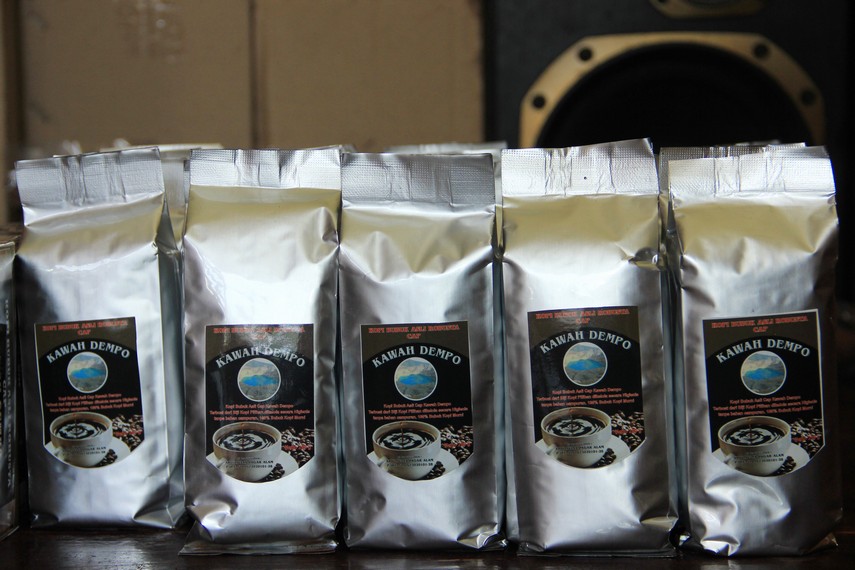 Kopi Kawah Dempo, salah satu merk dagang kopi tradisional yang ada di Pagaralam