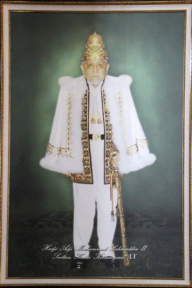 Lukisan Sultan Kutai terakhir Aji Muhammad Salehuddin II