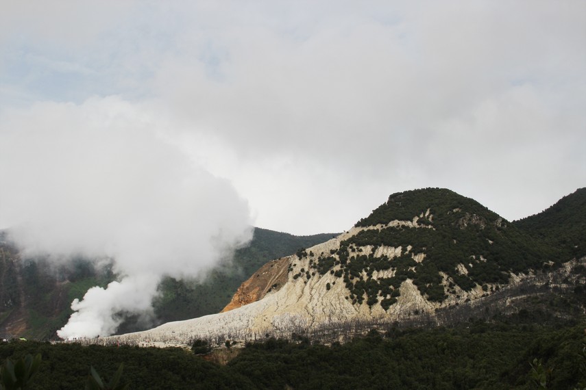 Gunung Papandayan yang berada di Garut, Jawa Barat, termasuk salah satu gunung yang menjadi sasaran bagi para pendaki pemula