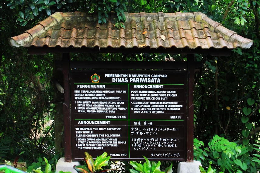 Situs Gua Gajah dan Tukad Pangkung menjadi bukti keharmonisan umat beragama telah ada sejak dahulu