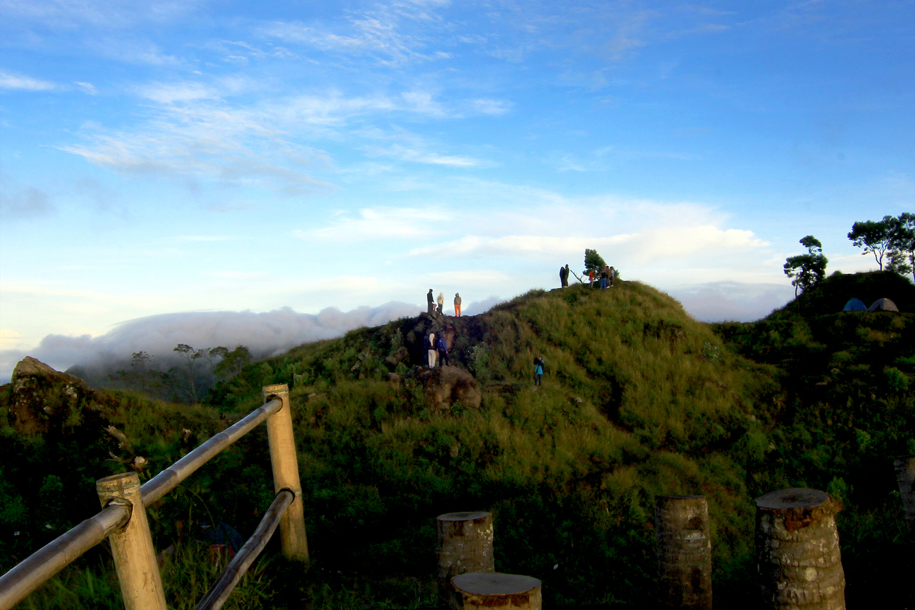 Bukit Sikunir menjadi objek wisata di Dataran Tinggi Dieng pada tahun 2010. Dua tahun kemudian Bukit Sikunir menjadi salah satu tujuan wisata utama di Dieng