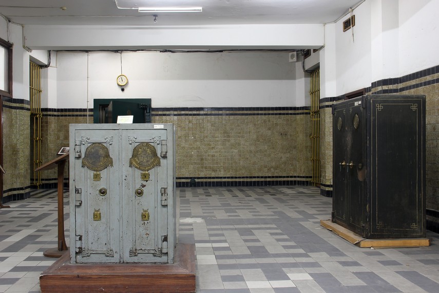 Berbagai koleksi brangkas menjadi salah satu koleksi yang menjadi bagian Museum Bank Mandiri