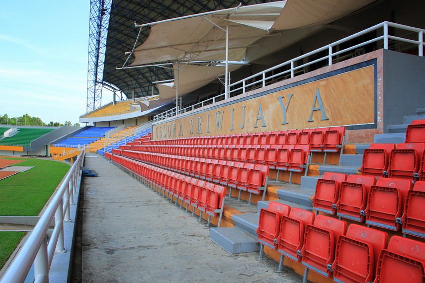 Dibangun di atas lahan seluas 40 hektar, Stadion Gelora Sriwijaya Palembang mempunyai kapasitas penonton mencapai 40.000 orang