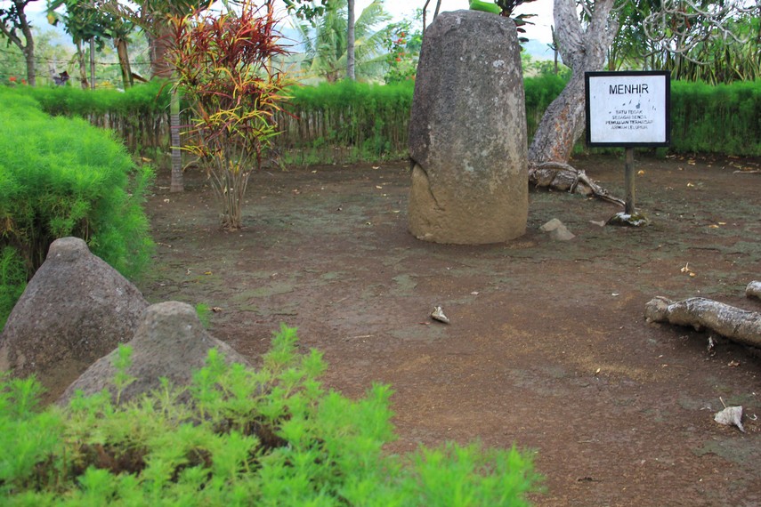 Di dalam Situs Duplang terdapat berbagai benda peninggalan zaman purbakala, salah satunya adalah menhir