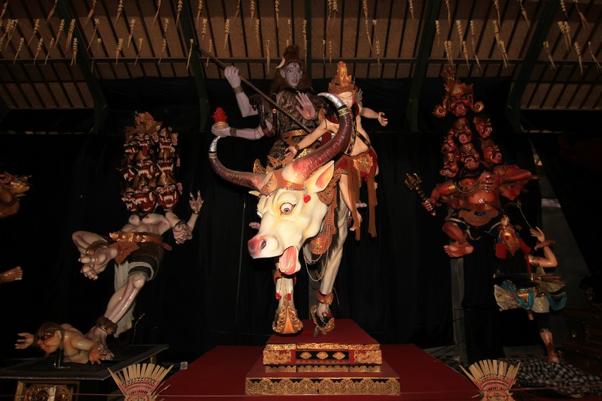 Galeri Ogoh-ogoh yang berada di sisi depan museum baru dibuka pada 2012 untuk melengkapi koleksi museum