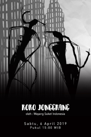 Roro Jonggrang oleh Wayang Suket Indonesia