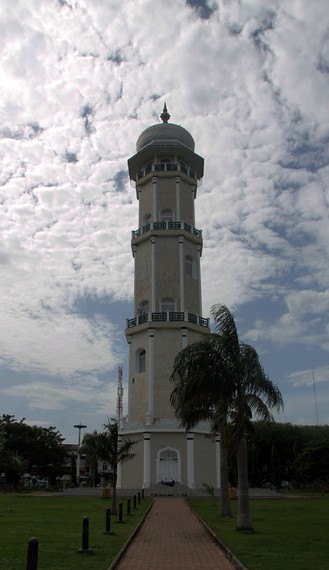 Bangunan Masjid Raya Baiturrahman ketika pertama kali dibangun di era Kesultanan Aceh