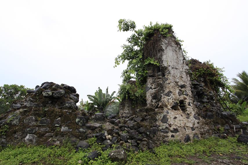 Beberapa sudut bangunan Benteng yang masih tersisa