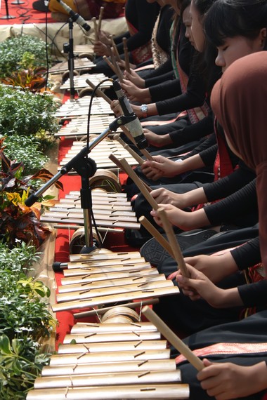 Gamolan Pekhing adalah salah satu instrumen musik tradisional asal Lampung