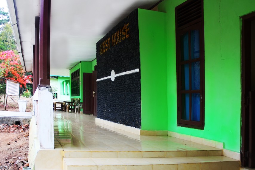 Guest House untuk peneliti dan pengunjung Resort Way Kanan