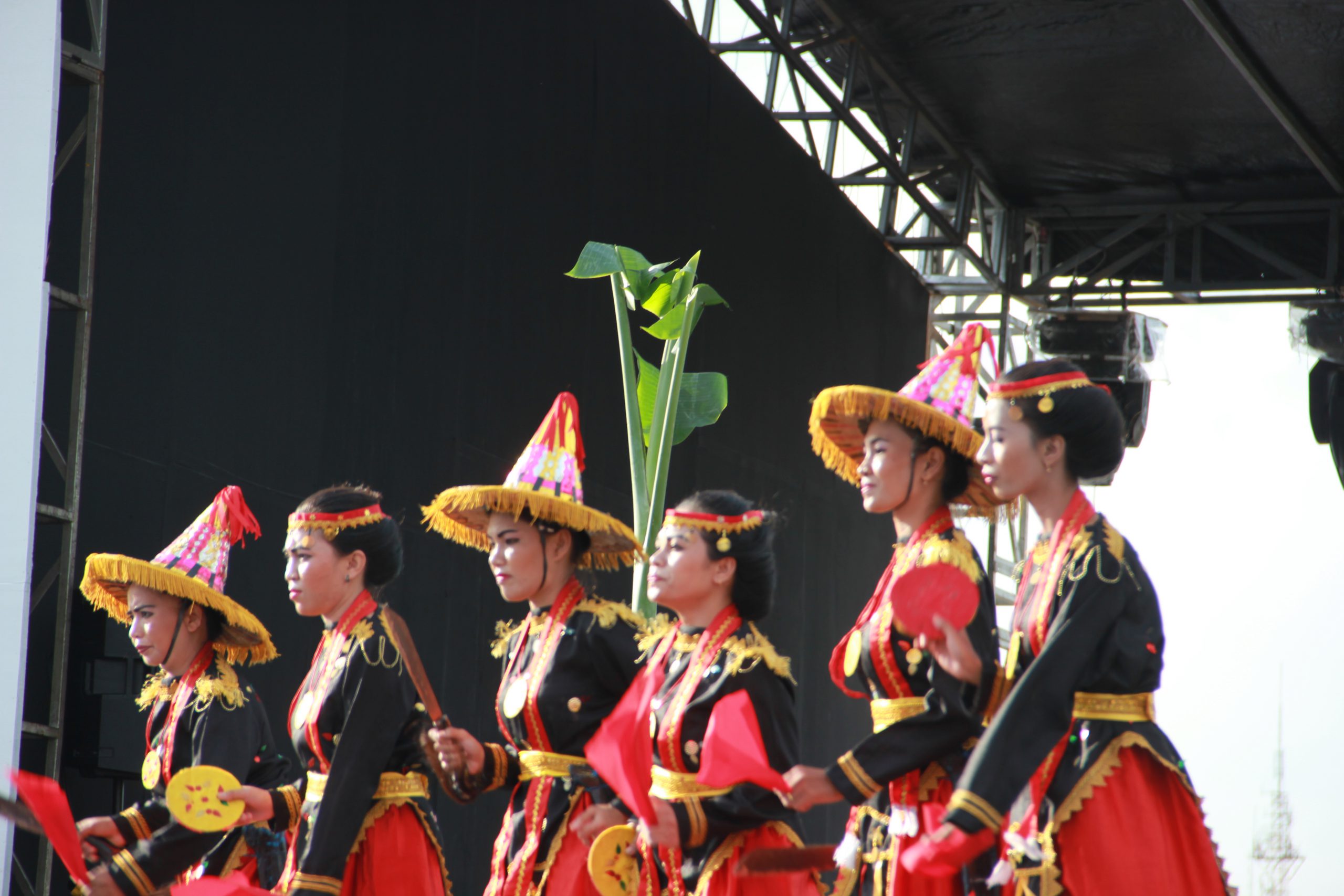 Secara umum tari Lummense dipentaskan oleh 12 orang, 6 laki-laki dan 6 perempuan dengan mengenakan pakaian adat Sulawesi Tenggara
