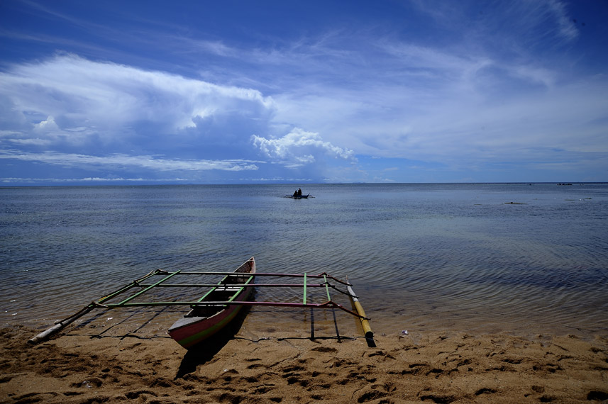 Keindahan Pantai Tanjung Kasuari yang merupakan salah satu tujuan wisata di Sorong