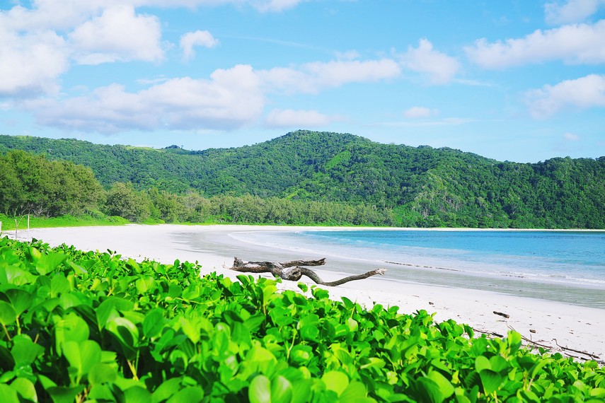 Pantai Tarimbang terletak di Kecamatan Tabundung di selatannya Sumba Timur, Nusa Tenggara Timur.