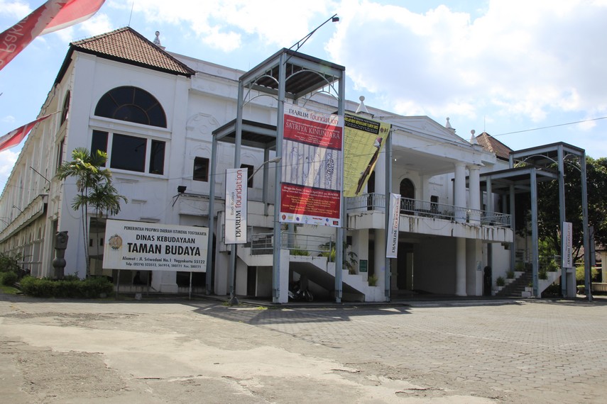 Taman Budaya Yogyakarta yang terletak di Jalan Sriwedani Yogyakarta