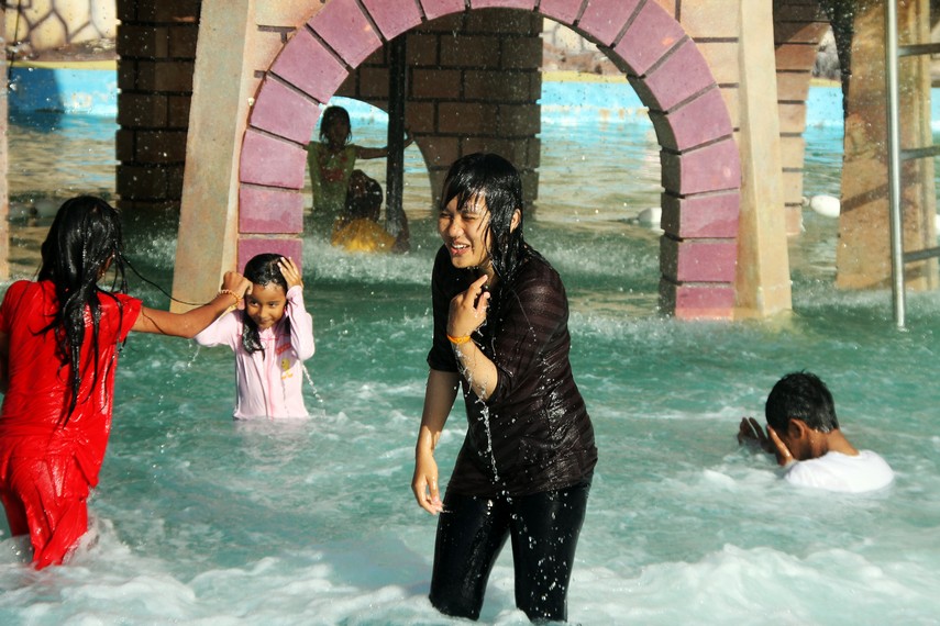 Waterboom Mata Ie menjadi tujuan rekreasi yang tepat bersama anak Anda ketika liburan