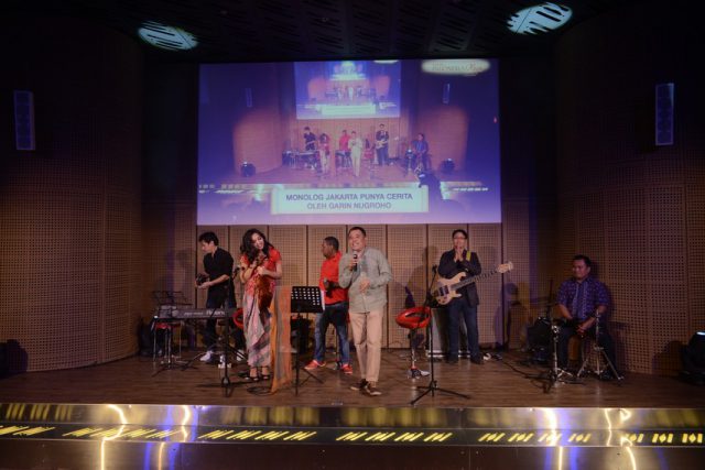 Monolog Jakarta Punya Cerita Oleh Garin Nugroho, Sabtu 21 Juni 2014 Pukul : 15.00
