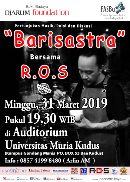 Forum Apresiasi Sastra Dan Budaya Kudus (FASBuK) Edisi Maret 2019
