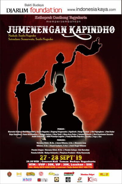 Kethoprak Conthong Yogyakarta Mempersembahkan Lakon “Jumenengan Kapindho”