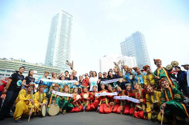 Pre-event Indonesia Menari 2014