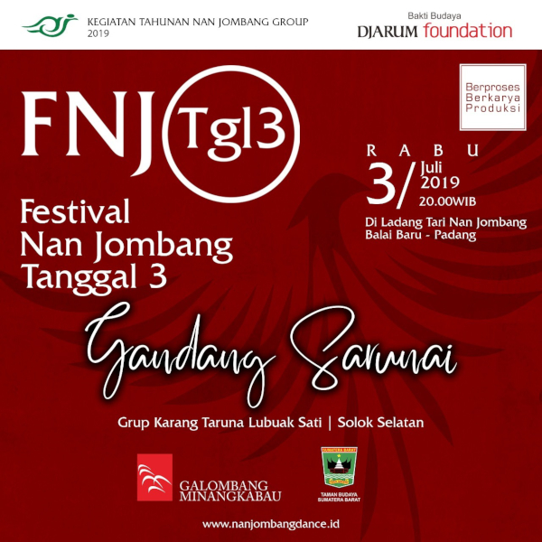Pertunjukan Berjudul Gandang Sarunai di Festival Nan Jombang