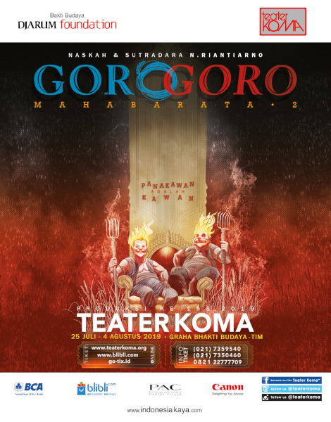 Produksi ke 158 Teater Koma “Goro-Goro : Mahabarata 2”