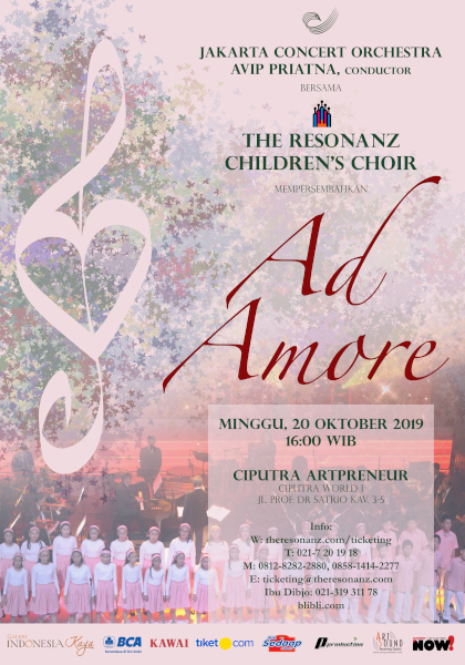 The Resonanz Children’s Choir Mempersembahkan Konser Bertajuk “Ad More”