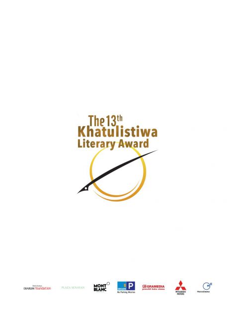 Penghargaan Sastra “Khatulistiwa Literary Award ke 13”