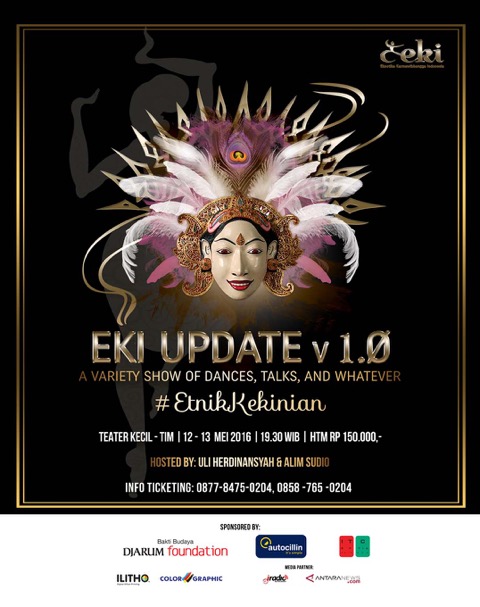 EKI Dance Company Mempersembahkan EKI Update V 1.0 #EtnikKekinian