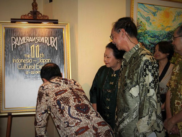 Pameran Seni Rupa SSIA “The 11th Indonesia-Japan Cultural Exchange”