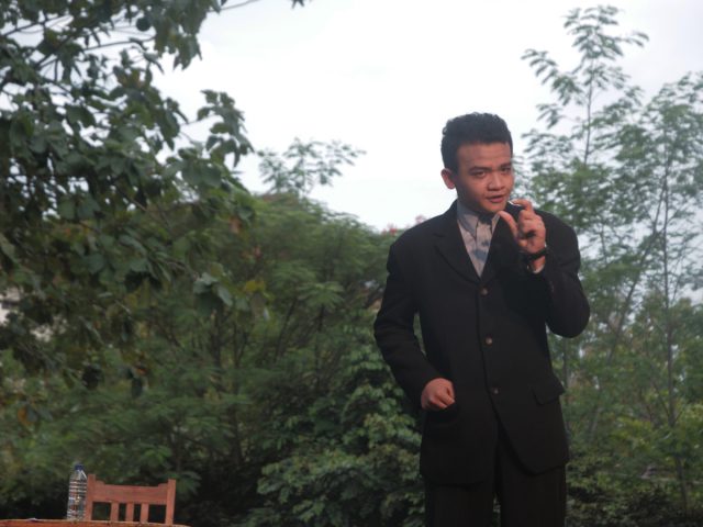 Pertunjukan Teater Kedai pada Hari Teater Dunia tahun 2017 di Solo