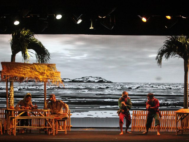 Teater Abnon Pentaskan “JAWARA” Langgam Hati Dari Marunda
