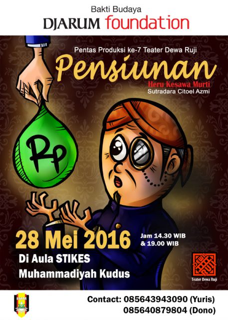 Teater Dewa Ruji Pentaskan “Pensiunan”