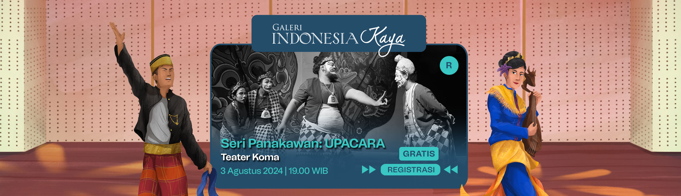 Seri Panakawan: Upacara oleh Teater Koma – 19.00