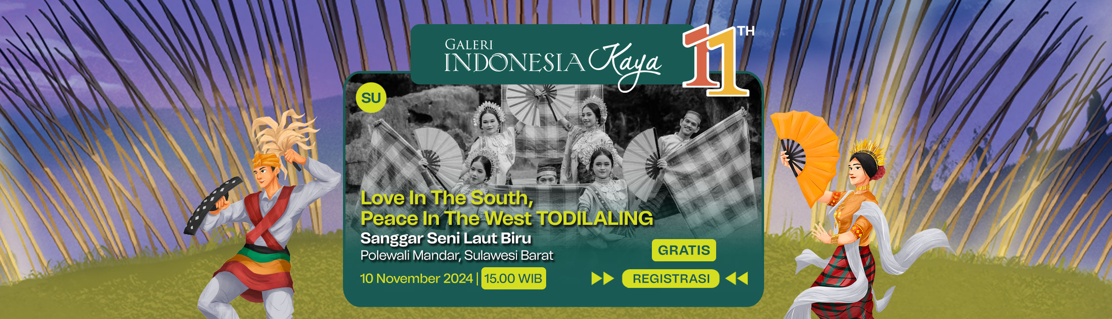 Love In The South, Peace In The West TODILALING oleh Sanggar Seni Laut Biru