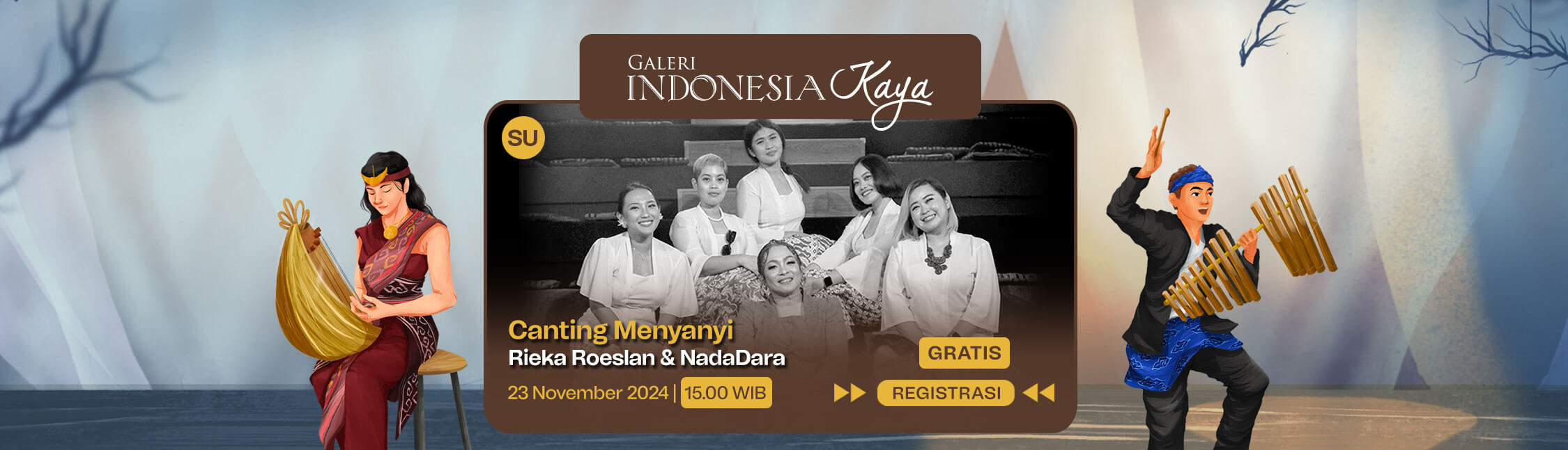 Canting Menyanyi oleh Rieka Roeslan dan NadaDara