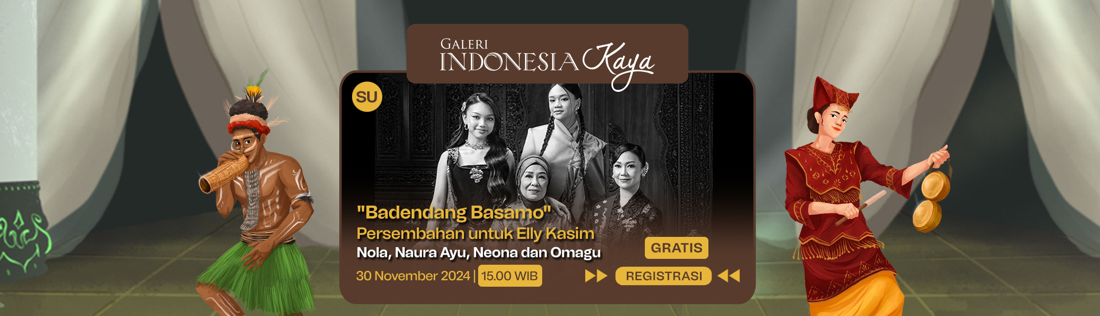 “Badendang Basamo” Persembahan untuk Elly Kasim oleh Nola, Naura Ayu, Neona dan Omagu