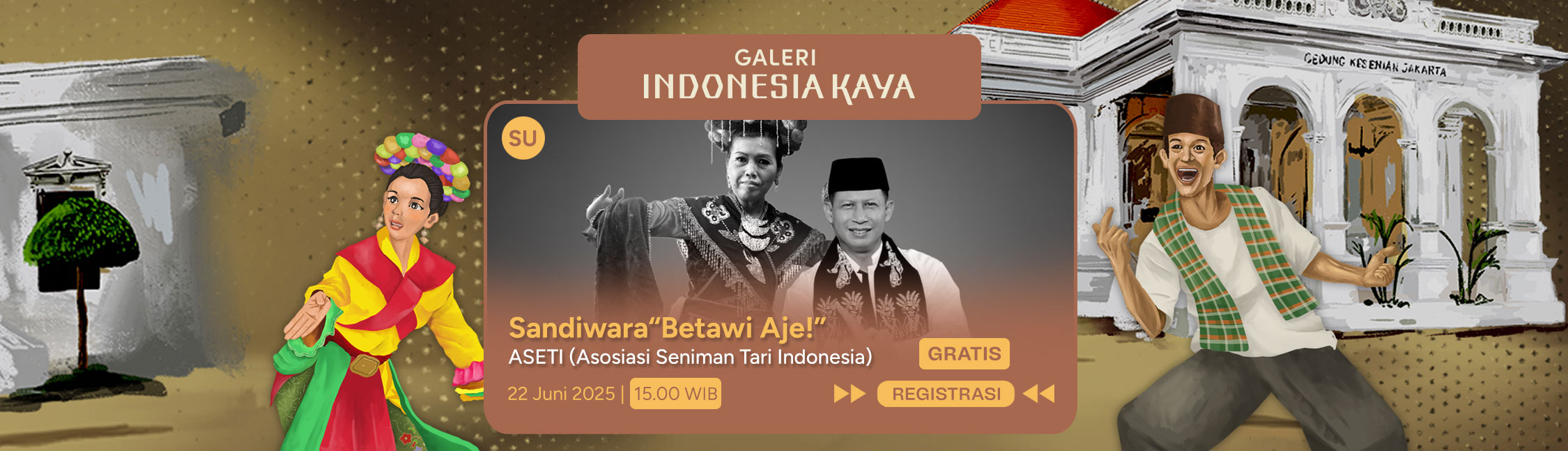 Betawi Aje! Oleh ASETI (Asosiasi Seniman Tari Indonesia)