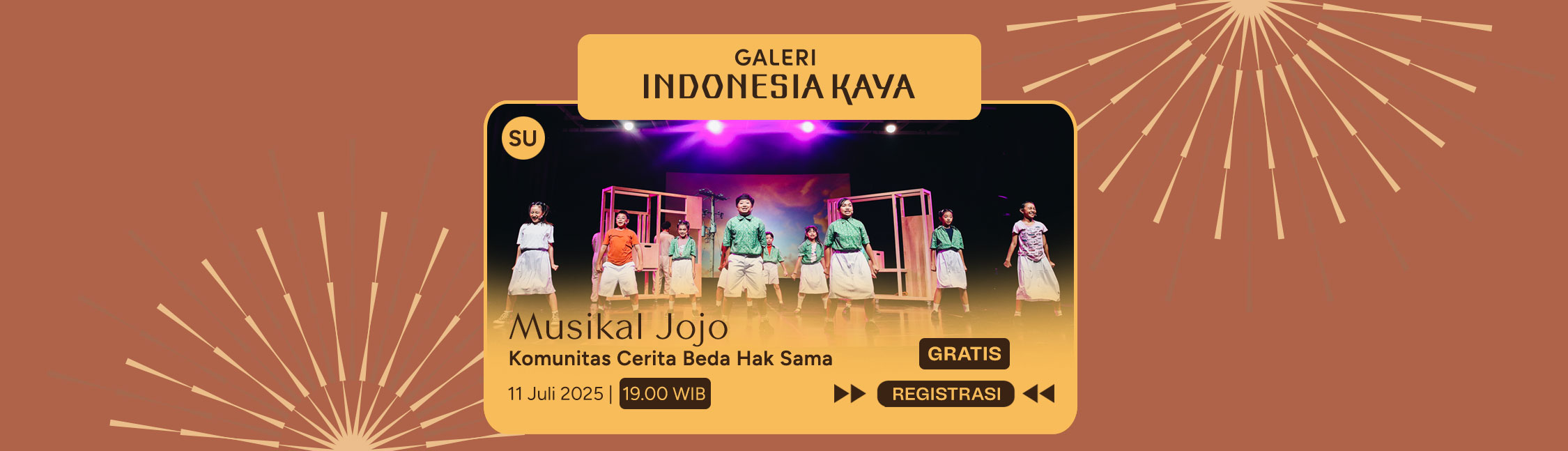 Musikal Jojo oleh Komunitas Cerita Beda Hak Sama