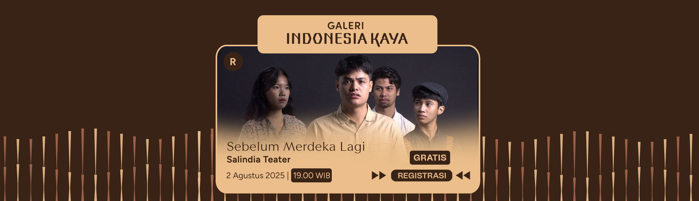 Sebelum Merdeka Lagi oleh Salindia Teater – 19.00