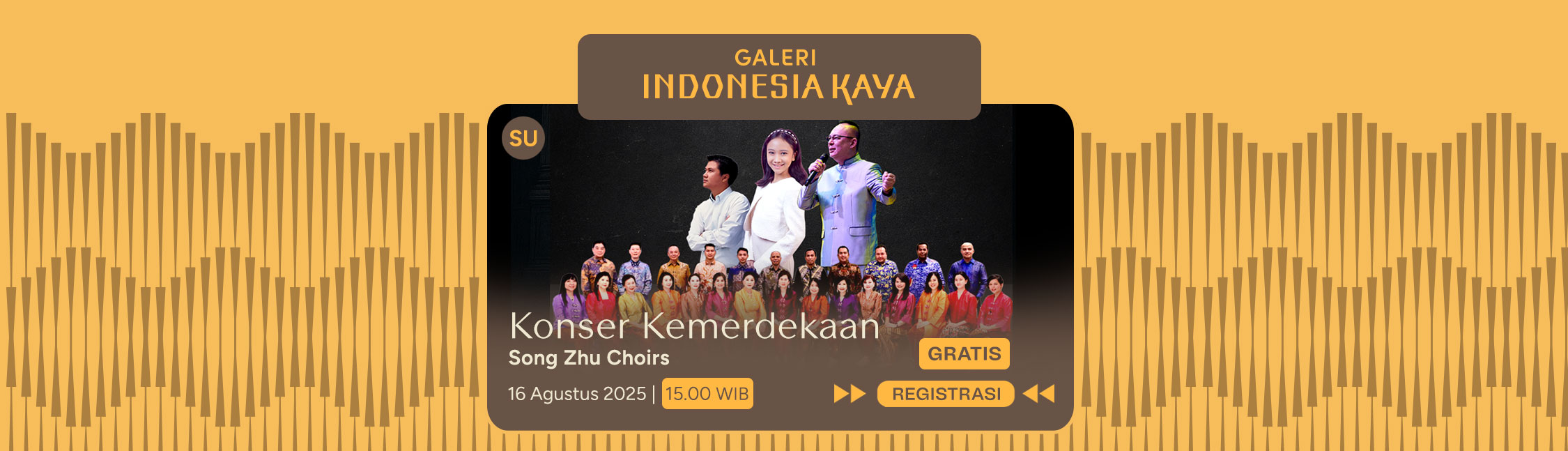 Konser Kemerdekaan oleh Song Zhu Choir