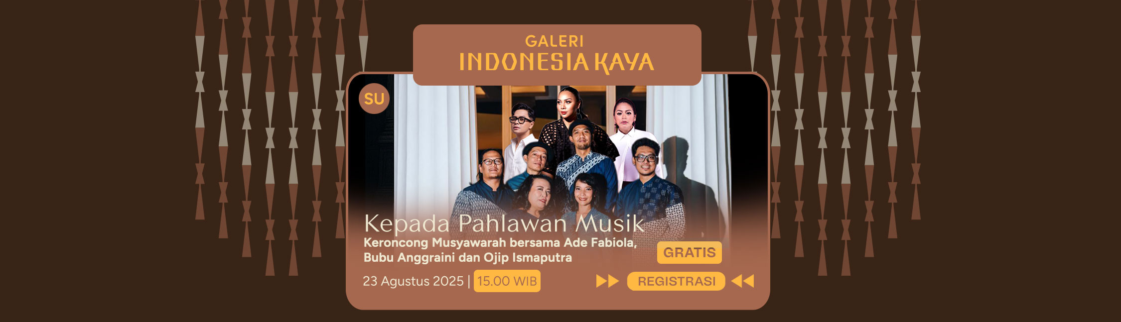 Untuk Pahlawan Musik oleh Keroncong Musyawarah