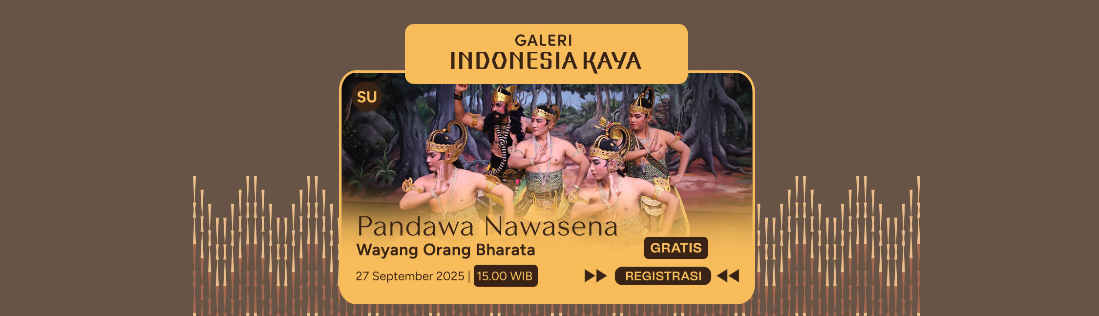 Pandawa Nawasena oleh Wayang Orang Bharata