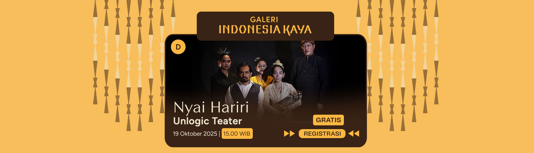 Nyai Hariri oleh Unlogic Teater