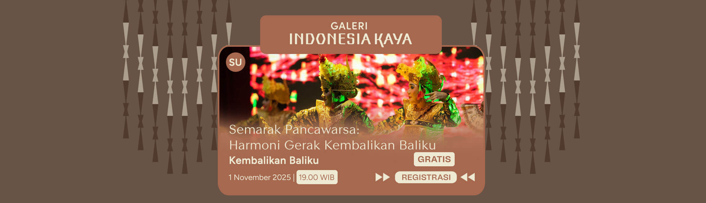 Semarak Pancawarsa: Harmoni Gerak Kembalikan Baliku oleh Kembalikan Baliku – 19.00