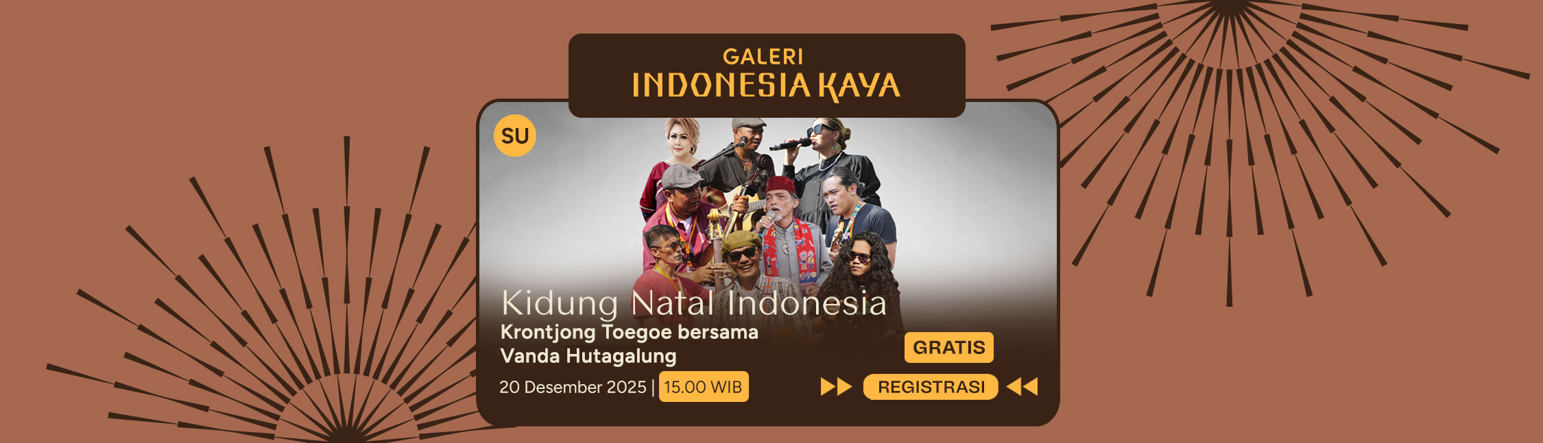 Kidung Natal Indonesia oleh Krontjong Toegoe bersama Vanda Hutagalung