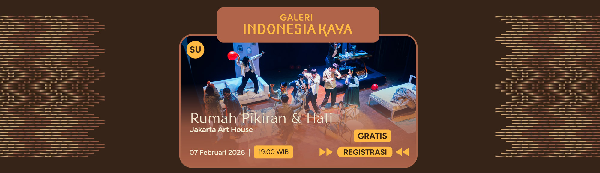 Rumah Pikiran dan Hati oleh Jakarta Art House – 19.00