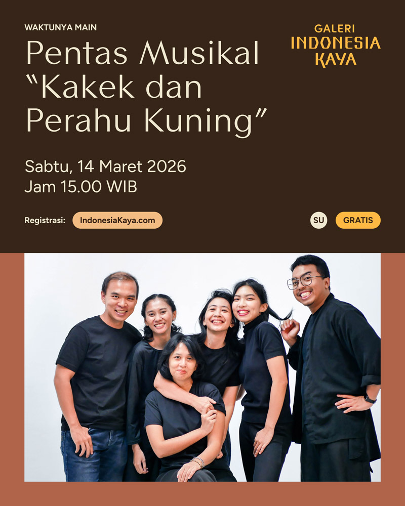 Pentas Musikal “Kakek dan Perahu Kuning” oleh Waktunya Main
