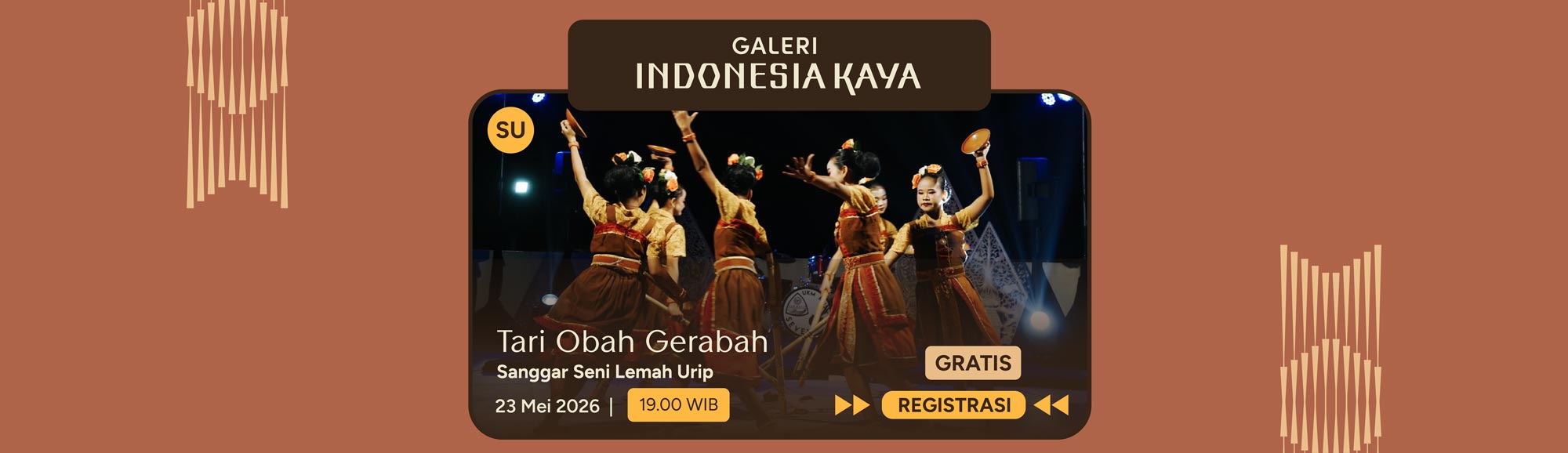 Tari Obah Gerabah oleh Sanggar Seni Lemah Urip – 19.00
