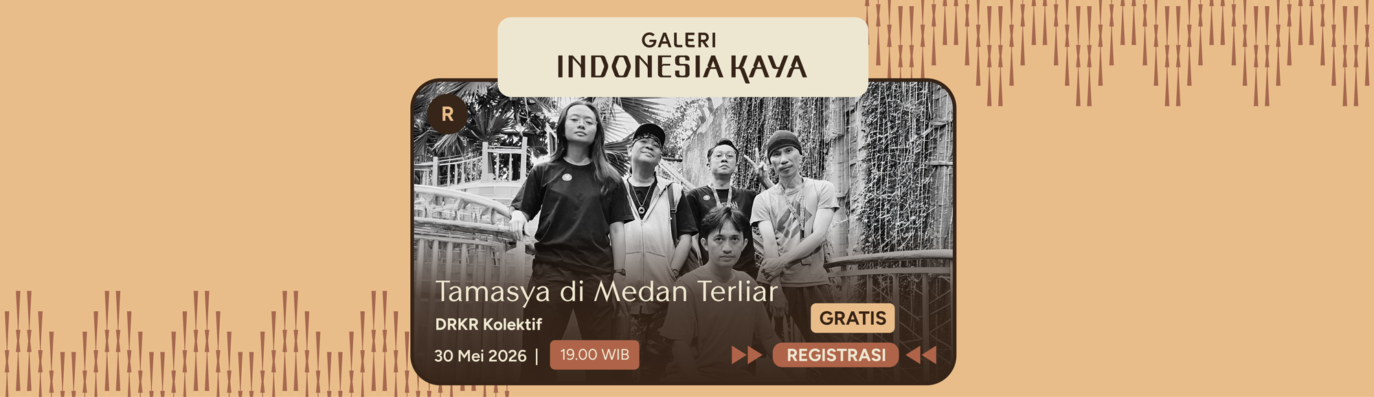Tamasya di Medan Terliar oleh DRKR Kolektif – 19.00