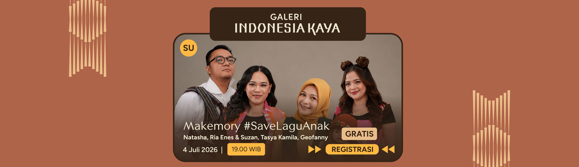 Makemory #SaveLaguAnak oleh Natasha, Ria Enes, Tasya Kamila dan Geofanny – 19.00